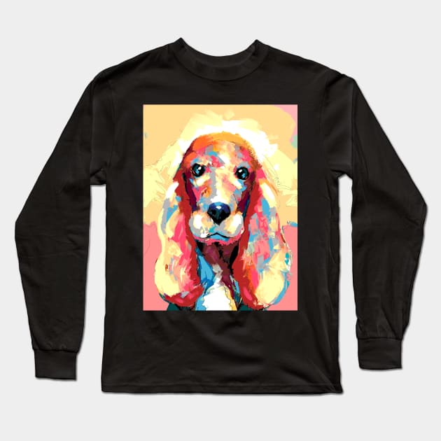 Basset Long Sleeve T-Shirt by mailsoncello